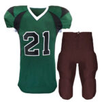 High-Quality American Football Uniforms with personalized team colors and logos