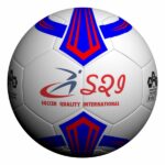 Customized football (soccer ball) with size 5, durable PU casing, hand-stitched panels, and rubber bladder. Ideal for professional football matches, training sessions, tournaments, and wholesale or private label footballs.