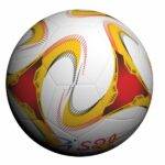 Customized Soccer Balls – Premium size 5 match ball with 32-panel hand-stitched design, durable PU casing, high-density lining, rubber bladder, ideal for professional matches, training, tournaments, and private label branding.
