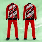 Custom Tracksuits with personalized designs, logos, and colors for sports teams, clubs, and training sessions