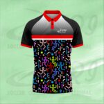 Sublimation Polo Shirt with vibrant digital prints on premium polyester for teams and custom branding