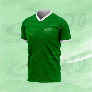 Custom Soccer Jersey with Team Logo and Player Name