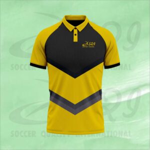 Customized Sublimation Polo Shirt with vibrant digital print and personalized logo on premium polyester
