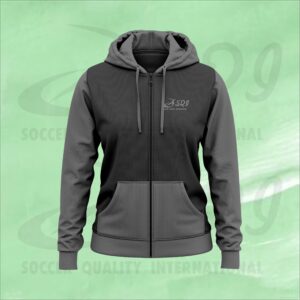 Premium Customised Zipper Hoodie with soft fabric, full zipper, and personalized designs for teams, clubs, and sportswear