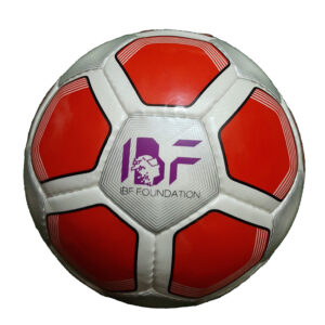 IBSA approved blind football manufactured by Soccer Quality International in Pakistan, featuring built-in sound system for visually impaired players and customizable design.