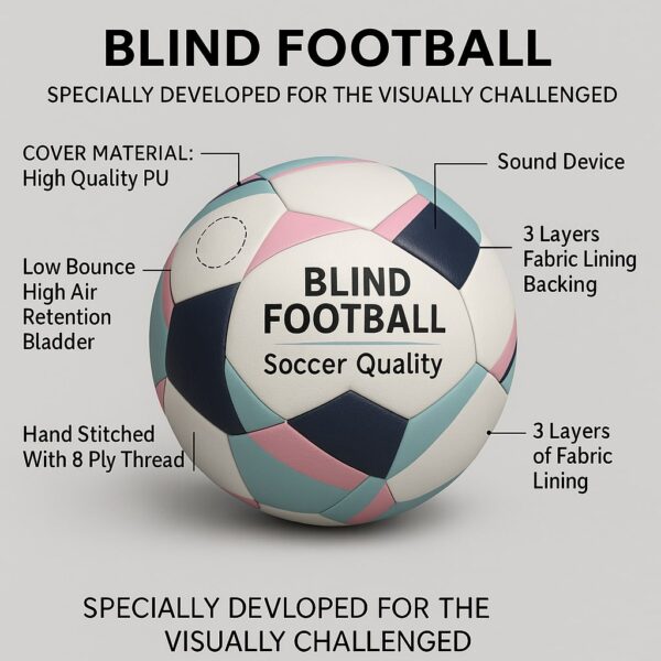 IBSA-approved blind footballs with safe and fast worldwide shipping