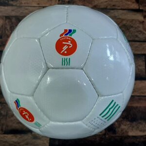 IBSA approved blind football manufactured by Soccer Quality International in Pakistan, featuring built-in sound system for visually impaired players and customizable design.