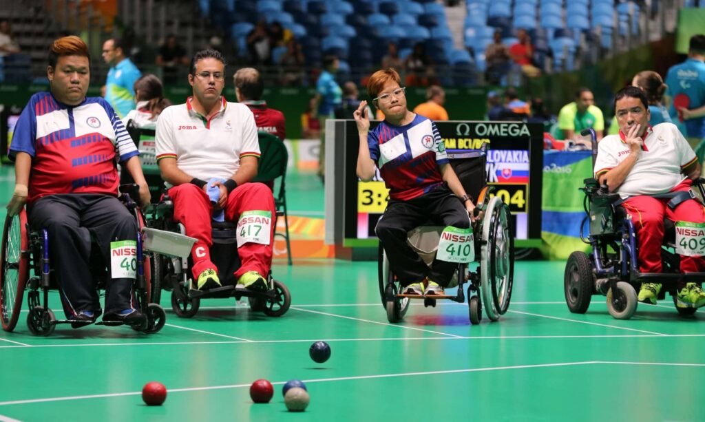 Custom Boccia Ball Set manufactured with premium leather, OEM quality, and BISFed-standard craftsmanship