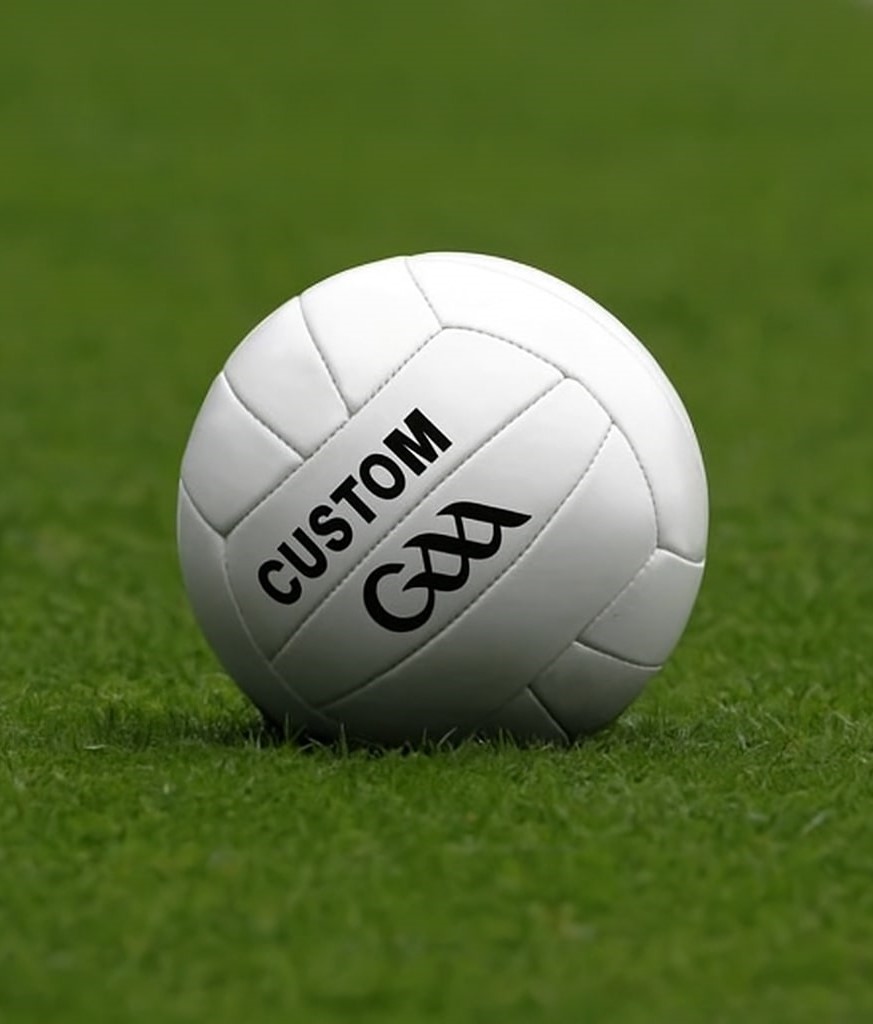 Custom Gaelic Footballs Manufacturer – Personalized GAA balls with team logos, colors, and branding